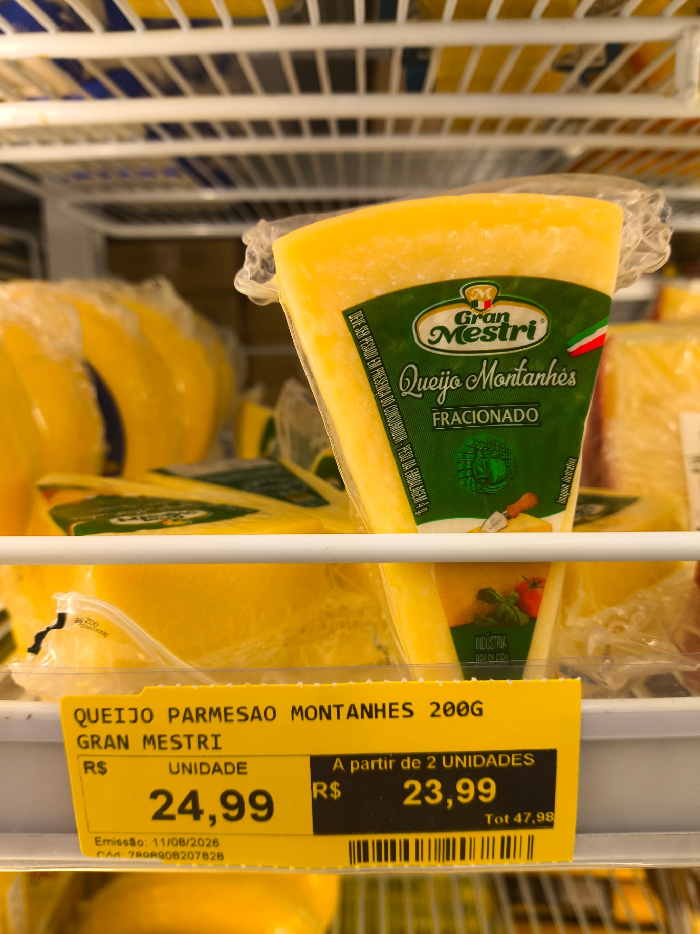 Queijo Parmesão na Marangoni